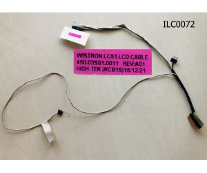  LCD Cable IBM Lenovo สายแพรจอ  Yoga 500 500-15IBD / FLEX 3-15 1570 1580    450.03S01.0011